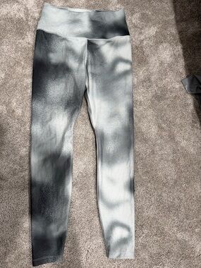 Nike Gray and Black Dri-FIT Leggings